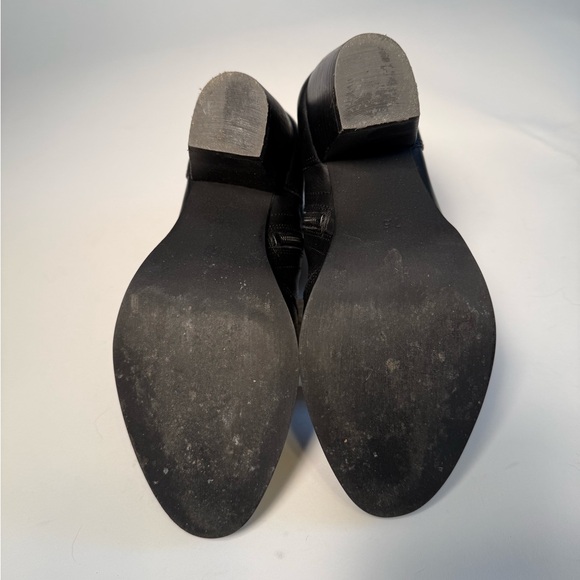 Diba Black Leather Ankle Booties - Picture 7 of 7